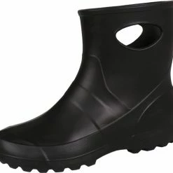 Sarcia Zwarte Rubberen Dameslaarzen Compleet Met Tuinhandschoenen Maat - 40 -Dames-schoenen Verkoop 550x507 3