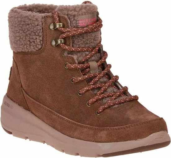 Skechers Go Walk dames veterboot - Cognac - Maat 37 Skechers Go Walk Dames Veterboot - Cognac - Maat 37 -Dames-schoenen Verkoop 550x509 7