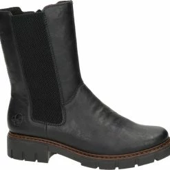 Rieker Dames Rits-& Gesloten Boot - Zwart - Maat 36 -Dames-schoenen Verkoop 550x513 3