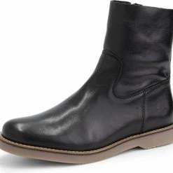 Travelin' Pleubian Dames Leren Enkellaarzen - Nette Schoenen Vrouwen - Zwart Leer - Maat 38 -Dames-schoenen Verkoop 550x518 8