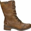 Mustang Dames Veterboot - Cognac - Maat 39 -Dames-schoenen Verkoop 550x528 8