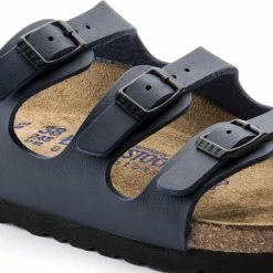 Birkenstock Florida BF WB Narrow Dames Slippers - Blue - Maat 40 -Dames-schoenen Verkoop 550x530 4