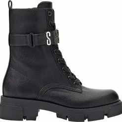 Guess Madox Veterboots - Laarzen Met Veters - Dames - Zwart - Maat 37 -Dames-schoenen Verkoop 550x535 5