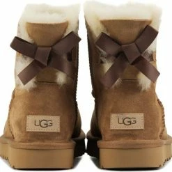UGG Enkellaarsjes Dames / Laarzen / Damesschoenen - Suède - 1016501 - Cognac - Maat 37 -Dames-schoenen Verkoop 550x542 12