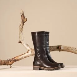 Travelin' Varde - Leren Dameslaars - Wol Gevoerd - Donkerbruin Leer - Maat 40 -Dames-schoenen Verkoop 550x550 292