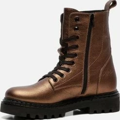 Ann Rocks Ann Rocks Veterboots Brons Leer - Maat 38 -Dames-schoenen Verkoop 550x555 1