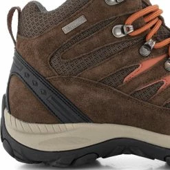 Travelin' Nyborg - Hoge Dames Wandelschoenen - Waterdicht En Ademend - Bruin Leer - Maat 42 -Dames-schoenen Verkoop 550x561