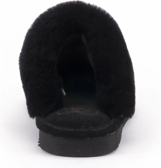 Warmbat Lismore Suede Dames Pantoffels - Black - Maat 37 Warmbat Lismore Suede Dames Pantoffels - Black - Maat 37 -Dames-schoenen Verkoop 550x575 3