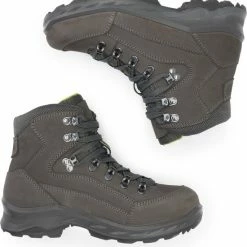 Travelin' Faaborg Dames Wandelschoenen - Waterdicht En Ademend - Grijs Leer - Maat 38 -Dames-schoenen Verkoop 550x580