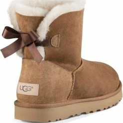 UGG Enkellaarsjes Dames / Laarzen / Damesschoenen - Suède - 1016501 - Cognac - Maat 37 -Dames-schoenen Verkoop 550x582 5