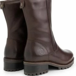 Travelin' Skjolden Leren Dames Laarzen - Wol Gevoerde Laars - Donkerbruin Leer - Maat 41 -Dames-schoenen Verkoop 550x596 3