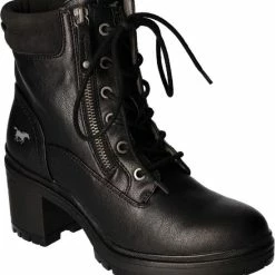 Mustang - Veterschoenen Hak -Dames-schoenen Verkoop 550x600 1