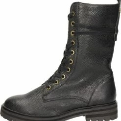 Mexx Enkellaarzen Hatty - Zwart - Dames - Boots - - Maat 39 - Laarzen - Laarzen Dames -Dames-schoenen Verkoop 550x603 1