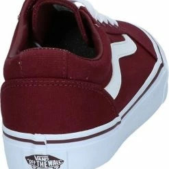 Vans Ward Canvas Dames Sneakers - Burgundy - Maat 39 -Dames-schoenen Verkoop 550x607 3
