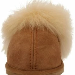 Shepherd Evelina Dames Sloffen - Chestnut - Maat 39 -Dames-schoenen Verkoop 550x611 4