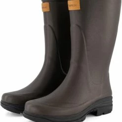 Travelin' Dunas Dames Rubberen Regenlaarzen - Waterdicht En Isolerend - Bruin - Maat 38 -Dames-schoenen Verkoop 550x614 2
