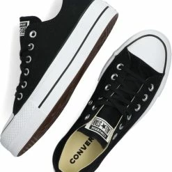Converse Chuck Taylor All Star Lift Ox Lage Sneakers - Dames - Zwart - Maat 37 -Dames-schoenen Verkoop 550x618 1