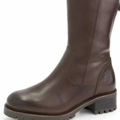 Travelin' Skjolden Leren Dames Laarzen - Wol Gevoerde Laars - Donkerbruin Leer - Maat 41 -Dames-schoenen Verkoop 550x624 1