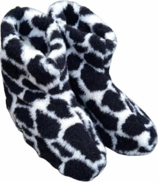 WoolWarmers - Wollen Slof - Koe - 100% Wol - Maat 39/40 WoolWarmers - Wollen Slof - Koe - 100% Wol - Maat 39/40 -Dames-schoenen Verkoop