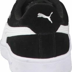 PUMA Smash V2 Sneakers Unisex - PUMA Black-PUMA White-PUMA Silver - Maat 43 -Dames-schoenen Verkoop 550x657