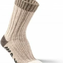 Fellhof Alpaca Dikke Sokken Anti-slip Beige, Maat 43-46