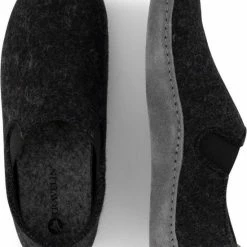 Travelin' In-Home Dames Sloffen - Wollen Pantoffels - Suede Zool - Grijs - Maat 40 -Dames-schoenen Verkoop 550x689