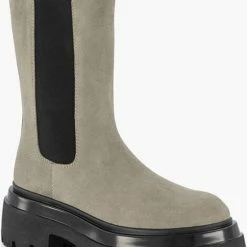 Oxmox Taupe Chelsea Boot - Maat 36 -Dames-schoenen Verkoop 550x690 1