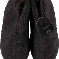 Apollo - Damesslof - Teddy - Antraciet - Maat 37/38 - 1 Paar
