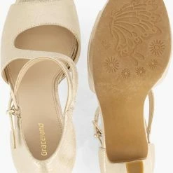 Graceland Gouden Pump - Maat 38 -Dames-schoenen Verkoop 550x697 1
