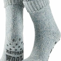 Wollen Sokken Dames | Huisokken Dames | Licht Blauw | Maat 35/38 | Huissok Met Anti Slip | Fluffy Sokken | Slofsokken | Huissokken | Anti Slip Sokken | Warme Sokken | Winter Sokken | Apollo