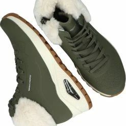 Skechers Uno Rugged Groen Sneakers Dames (167274 OLV) -Dames-schoenen Verkoop 550x707