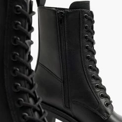 Graceland Zwarte Hoge Veterboot - Maat 39 -Dames-schoenen Verkoop 550x716 2