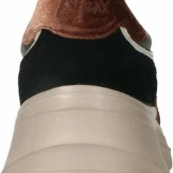 Mexx Dames Sneaker Jilou Black/Tan -Dames-schoenen Verkoop 550x729 3