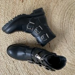 Shoekueen Dames Laarzen Gespen Rits 38 -Dames-schoenen Verkoop 550x733 34