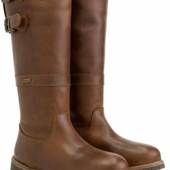 Travelin' Alaska Dames Outdoor Laarzen - Vibram Zool - Waterdicht - Gevoerd - Cognac Bruin Leer - Maat 39 -Dames-schoenen Verkoop 550x757 3