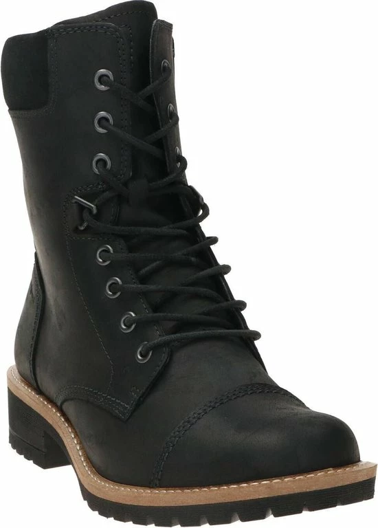 Ecco Elaine dames veterboot - Zwart zwart - Maat 39 Ecco Elaine Dames Veterboot - Zwart Zwart - Maat 39 -Dames-schoenen Verkoop