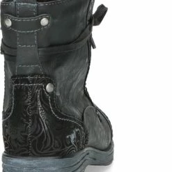 Mustang Dames Veterboot - Zwart - Maat 38 -Dames-schoenen Verkoop 550x802 3